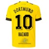 Officiële Voetbalshirt BVB Borussia Dortmund Hazard 10 Thuis 2022-23 - Heren